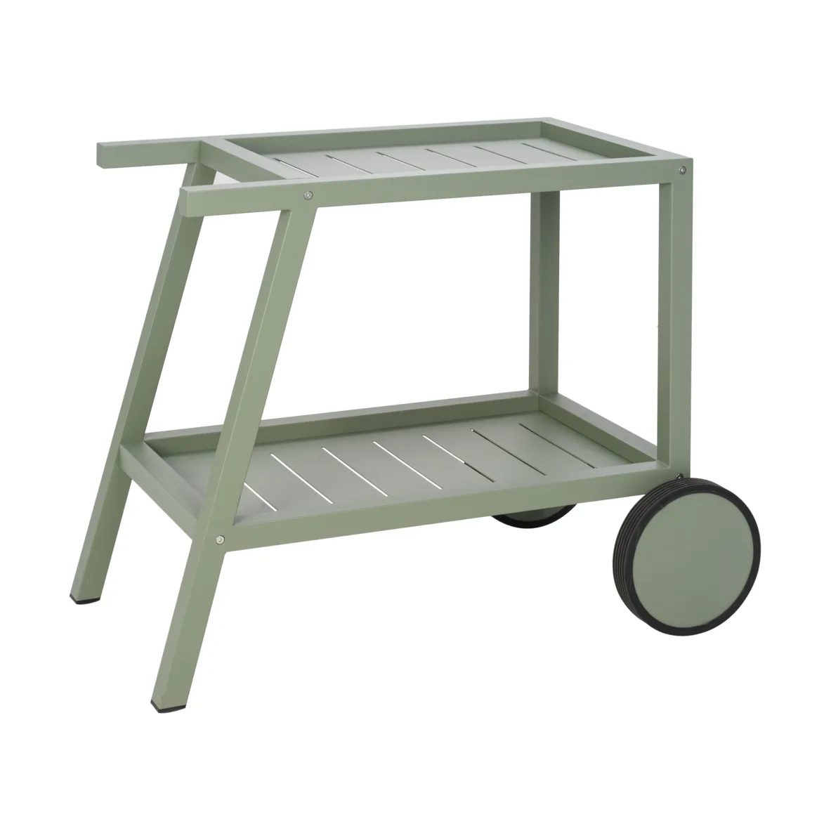 Samvaro serving trolley 86x49x69 cm, Dusty green Brafab