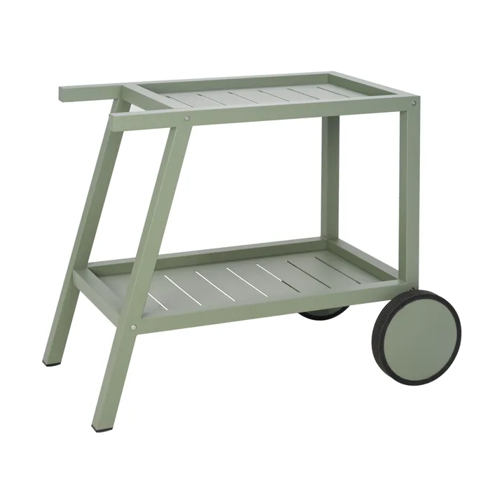 Samvaro serving trolley 86x49x69 cm - Dusty green - Brafab