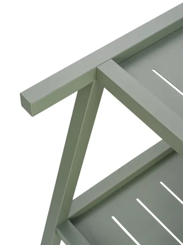 Samvaro serving trolley 86x49x69 cm - Dusty green - Brafab