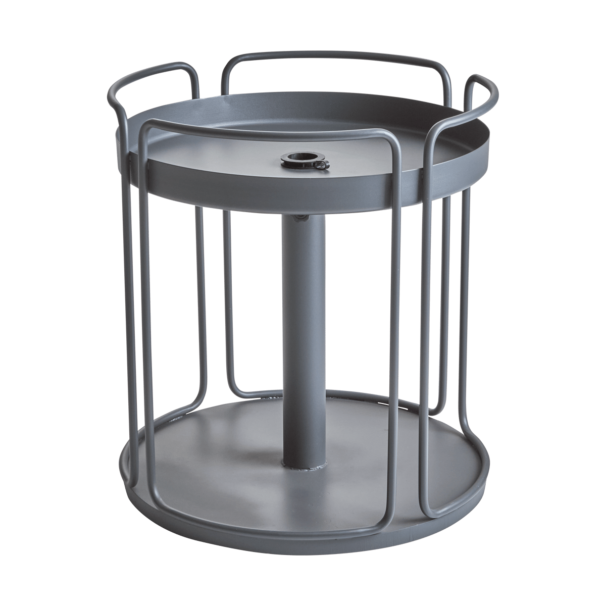 Brafab Shady side table and parasol base Anthracite