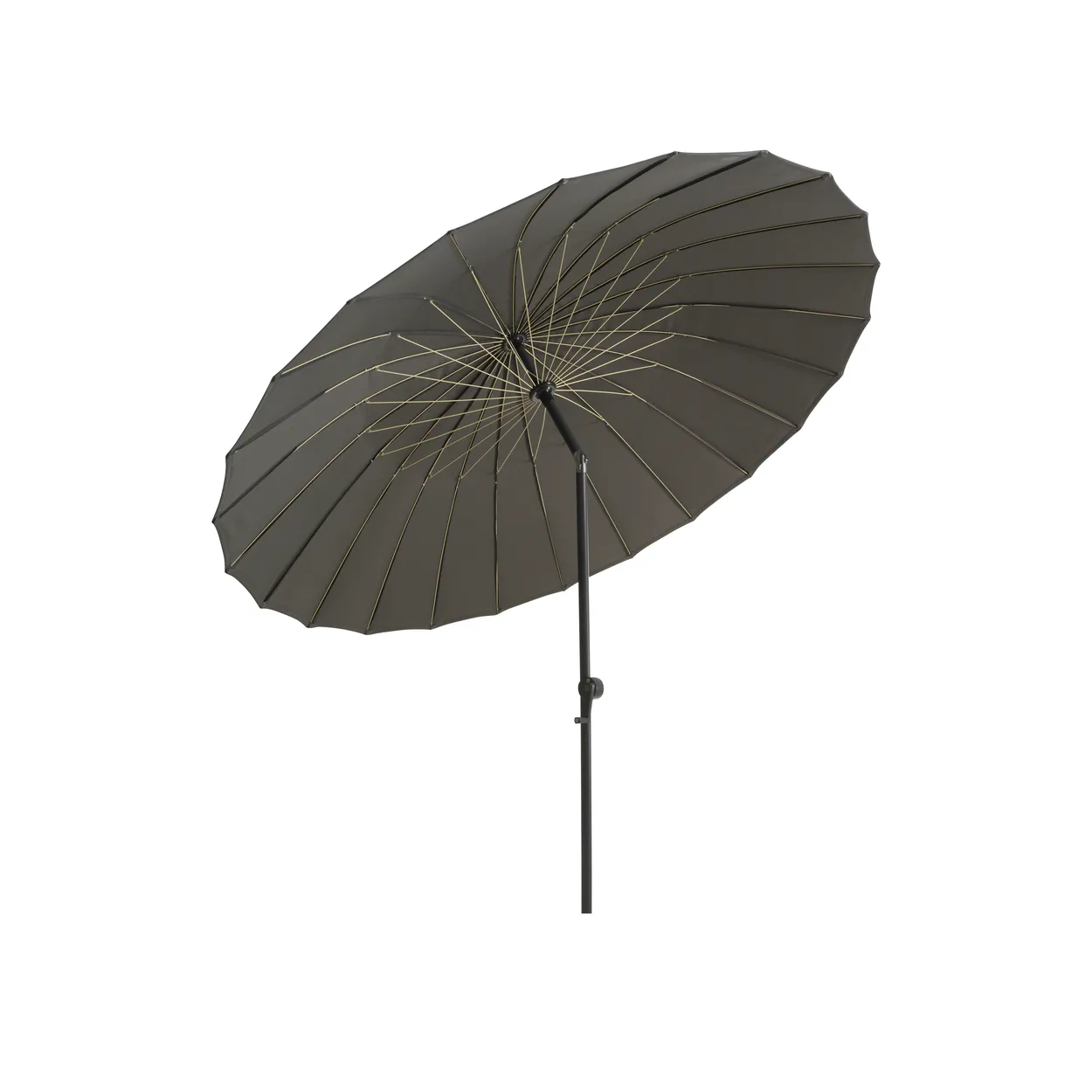 Brafab Shanghai parasol Grey-lemon | Scandinavian Design | Grey