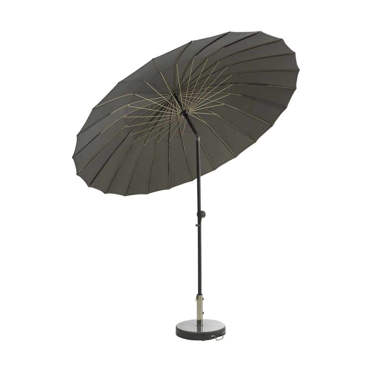 Brafab Shanghai parasol Grey-lemon | Scandinavian Design | Grey