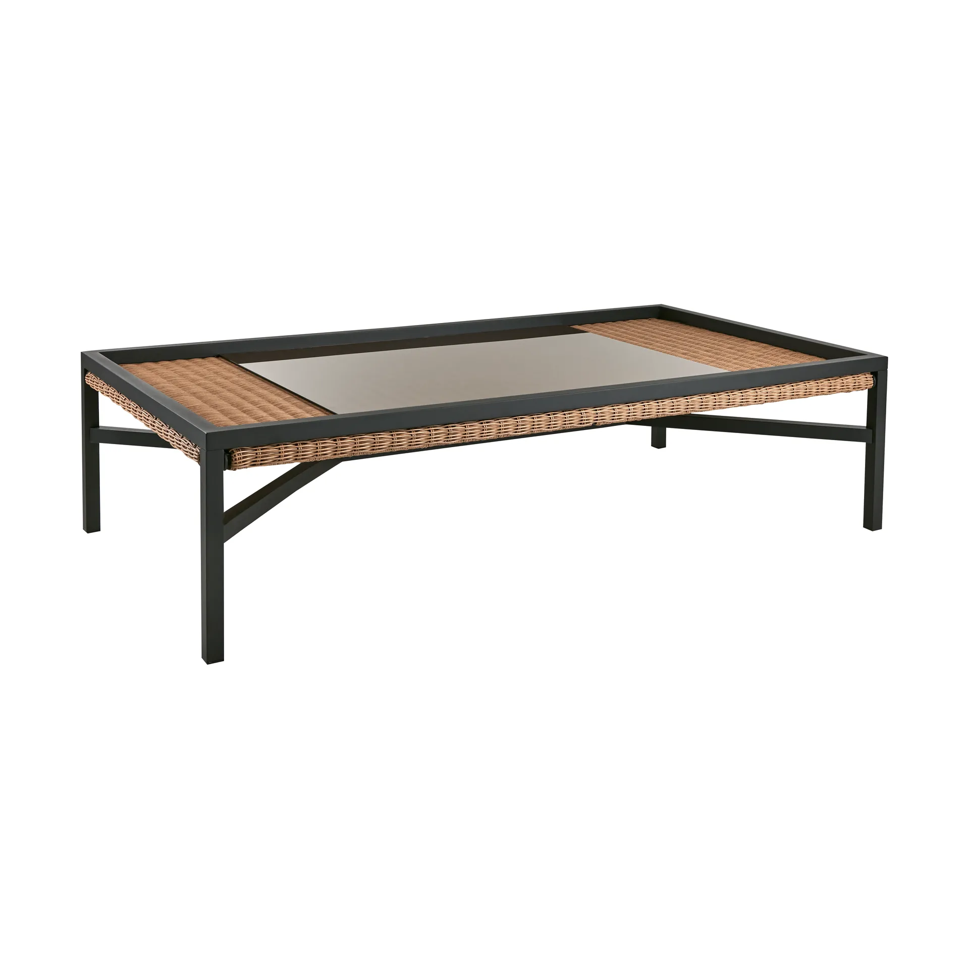 Shell coffee table, Black Brafab
