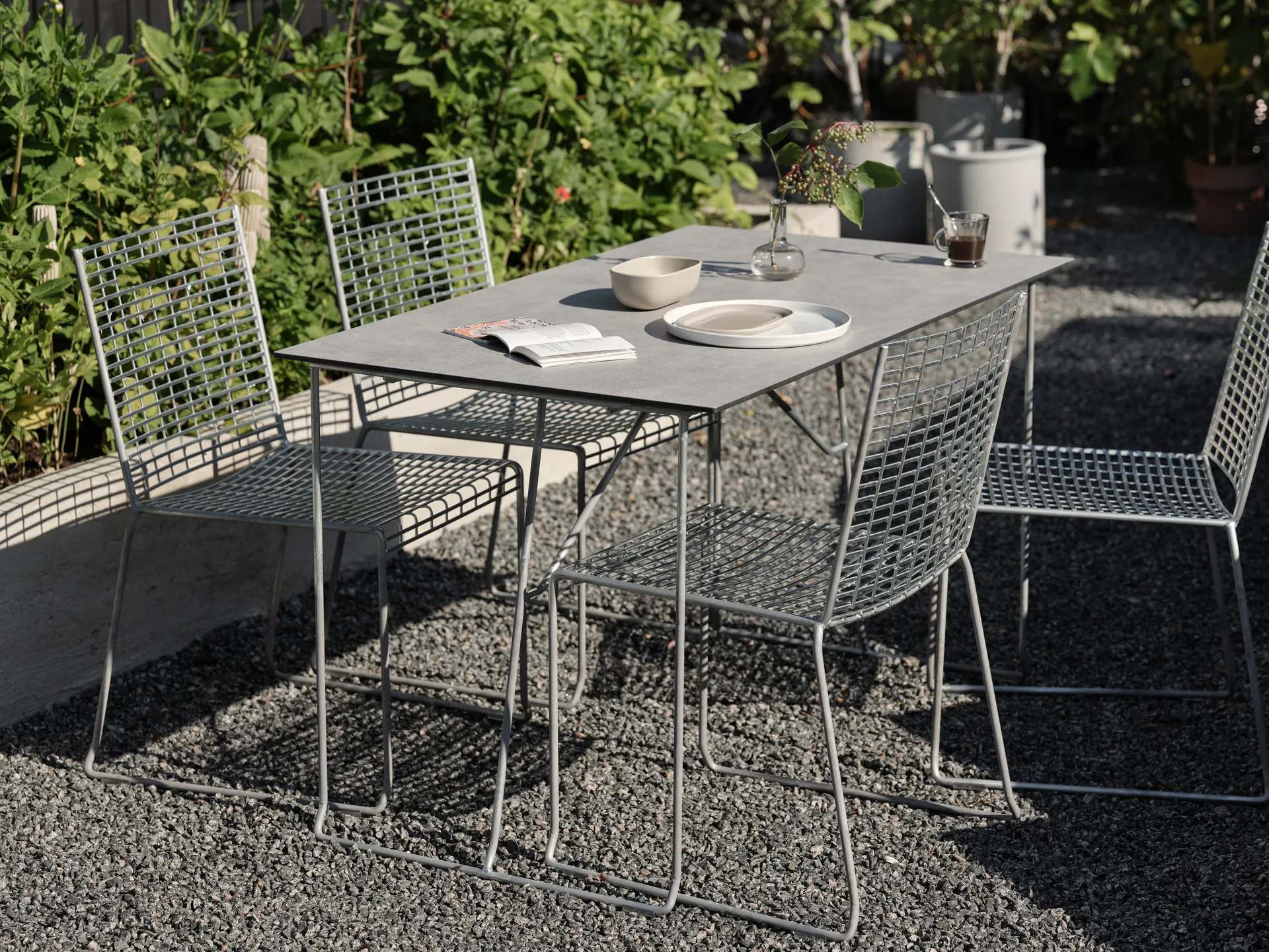 Sinarp chair, Galvanized Brafab