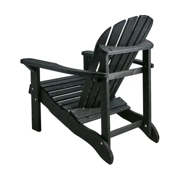 Skule deck chair - Black pine - Brafab