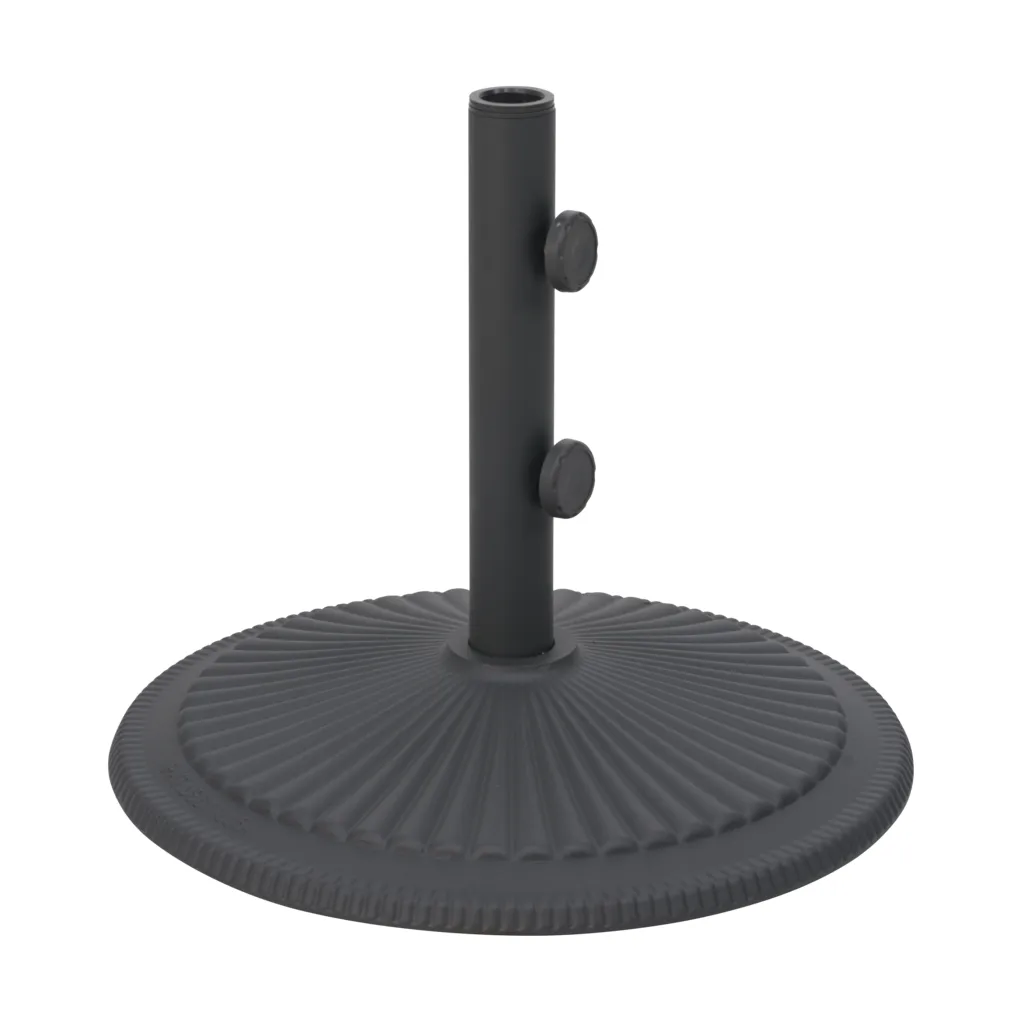 Solara parasol base, Anthracite Brafab