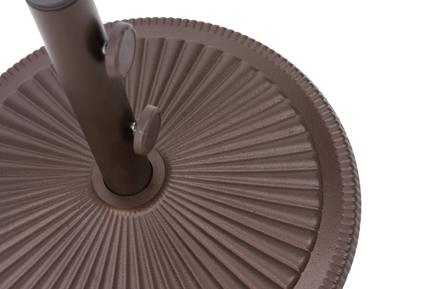 Solara parasol base, Brown-bronze Brafab