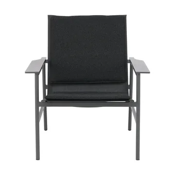 Soro lounge armchair - Anthracite-teddy black - Brafab