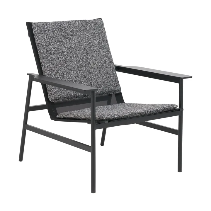 Soro lounge armchair - Black-teddy ant - Brafab