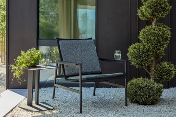 Soro lounge armchair - Black-teddy ant - Brafab