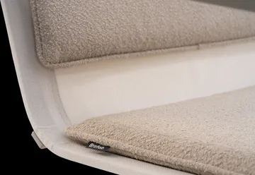 Soro lounge armchair - Khaki-teddy beige - Brafab