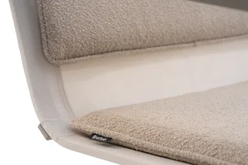 Soro lounge armchair - Khaki-teddy beige - Brafab