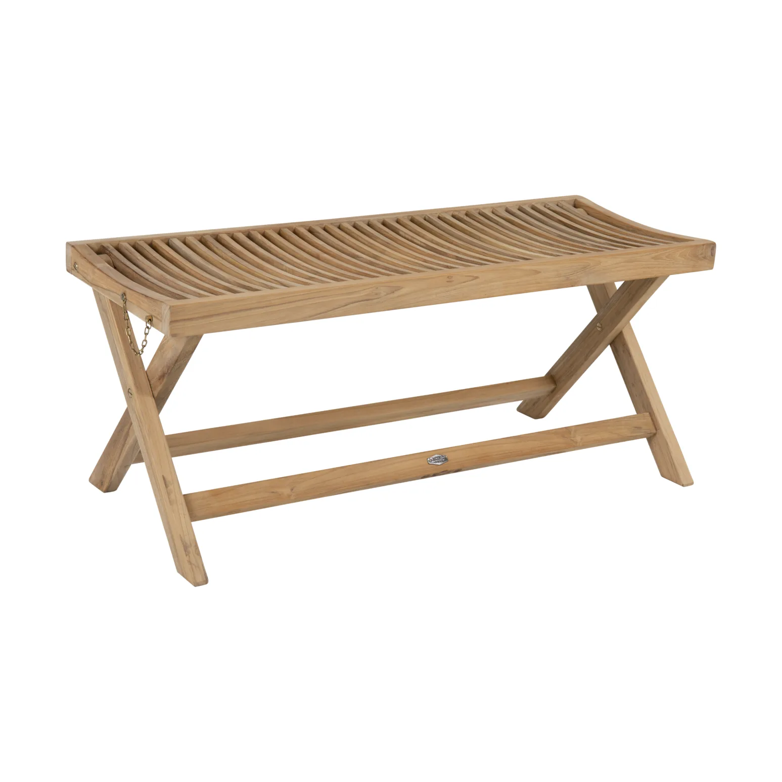 Turin bench 105x40 cm, Natural Brafab