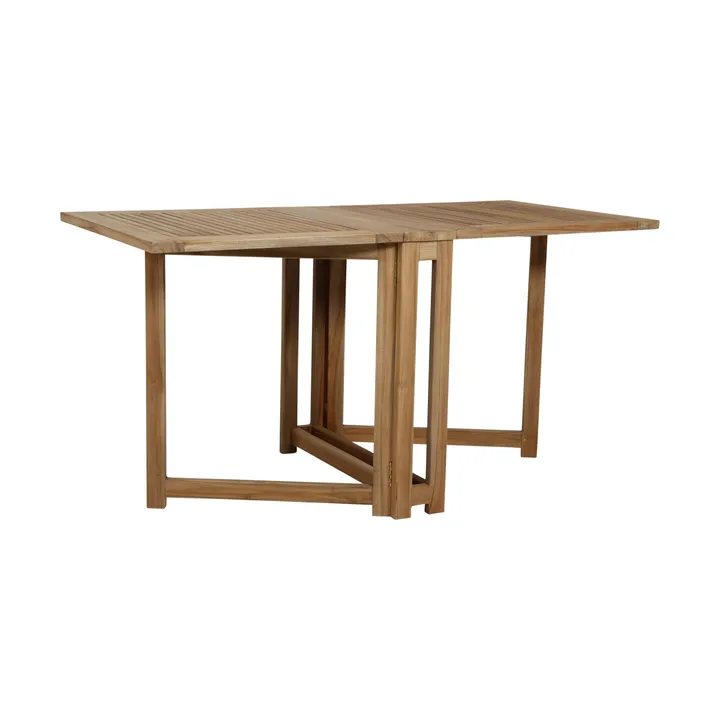 Turin drop-leaf table 70x74 cm - Natural - Brafab