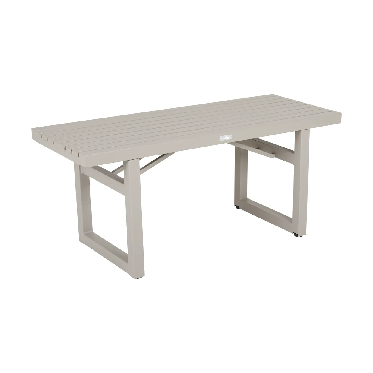 Brafab Vevi bench Khaki 105 cm | Scandinavian Design | Beige
