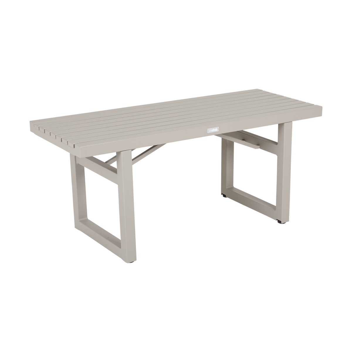 Brafab Vevi bench Khaki 105 cm | Scandinavian Design | Beige