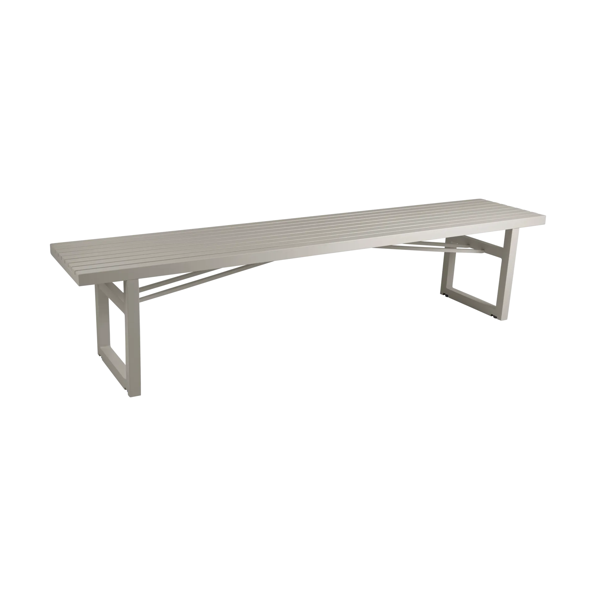 Vevi bench, Khaki 200 cm Brafab