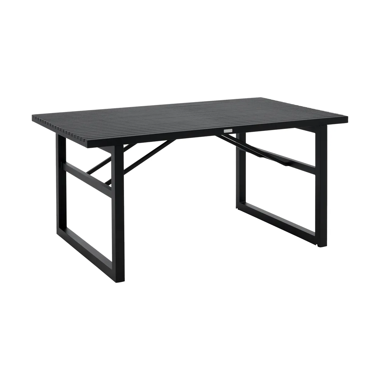 Brafab Vevi dining table Black 160 cm | Scandinavian Design | Garden tables | Black