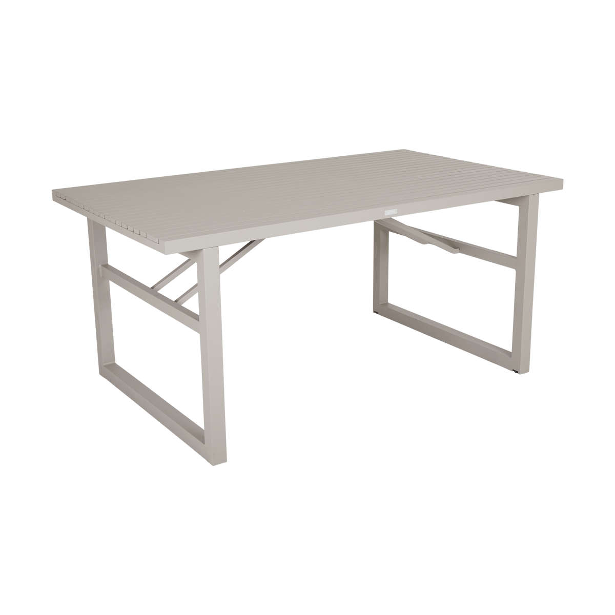 Brafab Vevi dining table Khaki 160 cm | Scandinavian Design | Garden tables | Beige