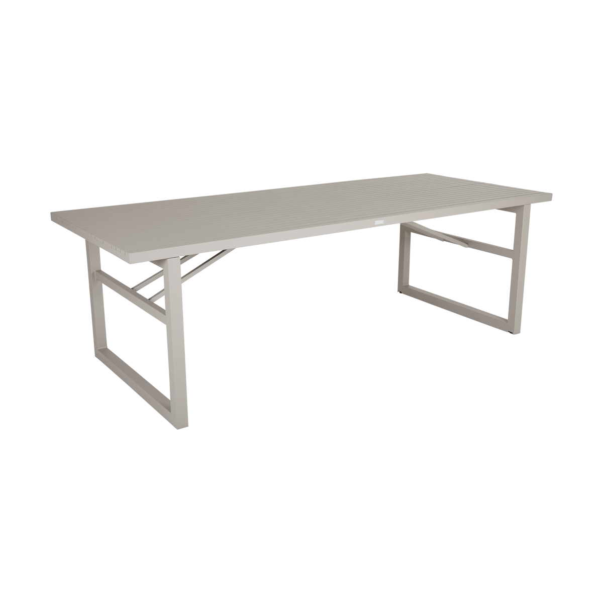 Brafab Vevi dining table Khaki 230 cm | Scandinavian Design | Garden tables | Beige