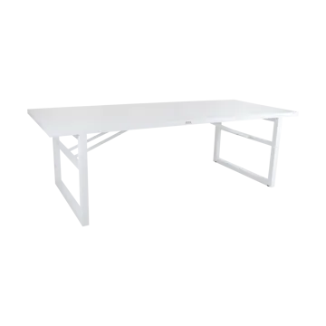 Vevi dining table - White 230 cm - Brafab