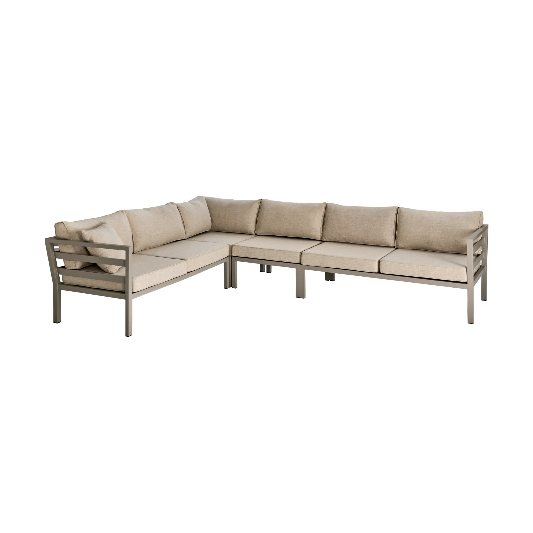 Weldon corner sofa, Khaki-sand Brafab