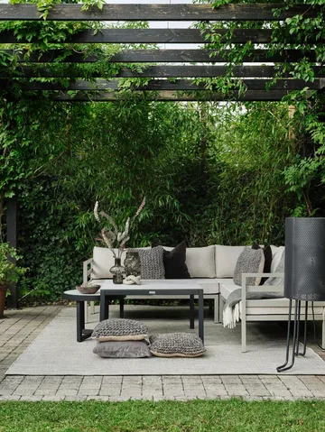 Weldon corner sofa - Khaki-sand - Brafab