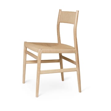 Arv chair woven back and seat - Oiled oak-paper ribbon - Brdr. Krüger