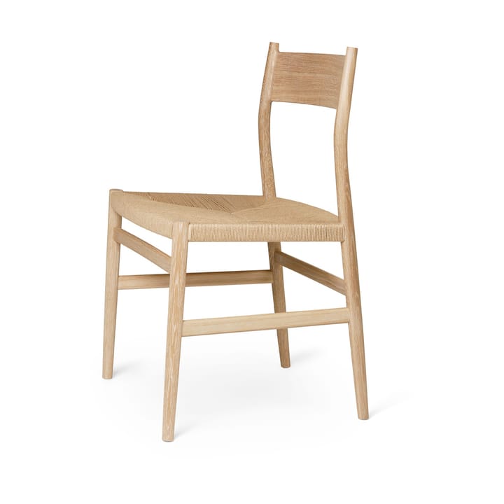 Arv chair woven seat - Oiled oak-paper ribbon - Brdr. Krüger