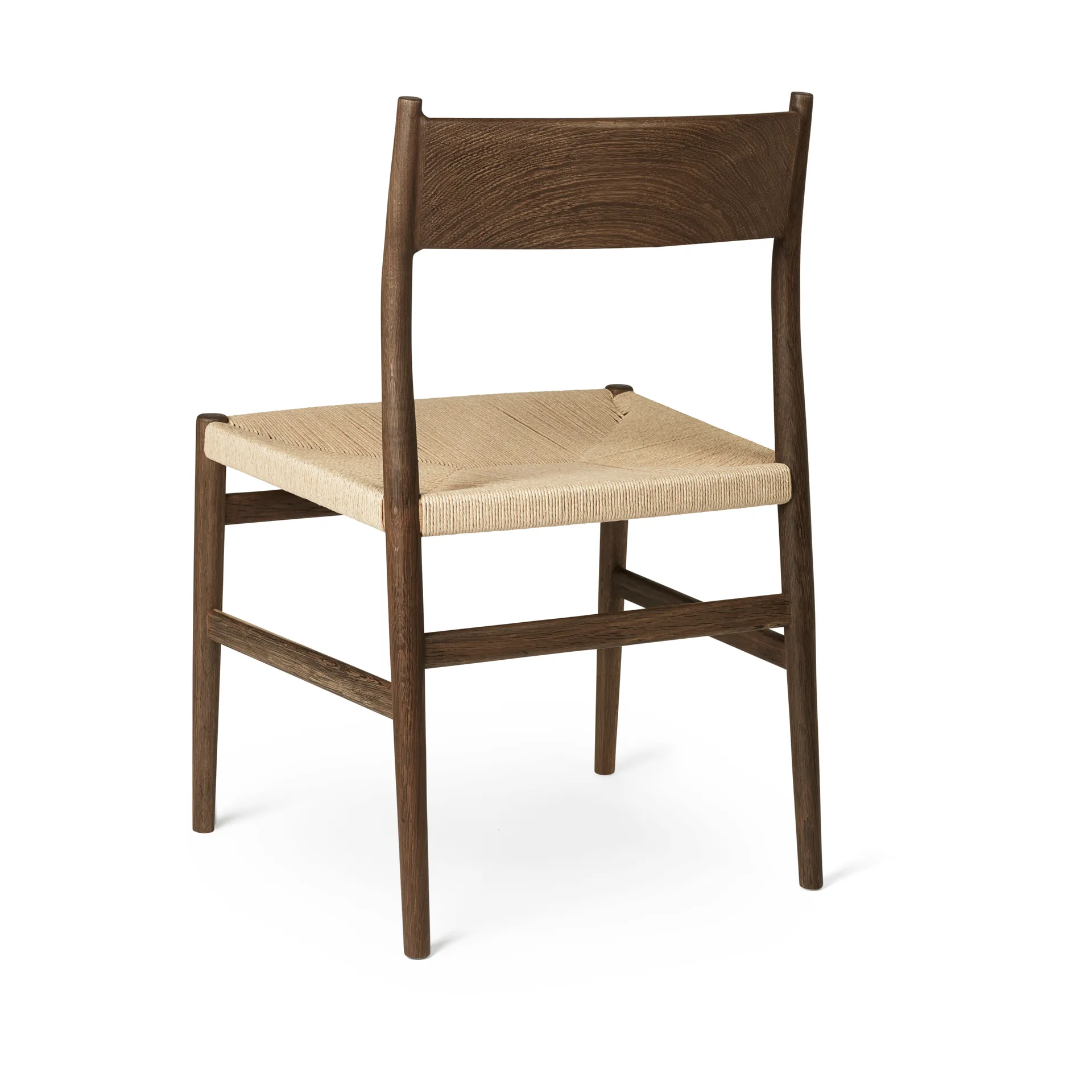 Arv chair woven seat, Smoke oiled oak-paper ribbon Brdr. Krüger