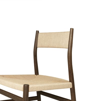 Arv chair woven seat - Smoke oiled oak-paper ribbon - Brdr. Krüger