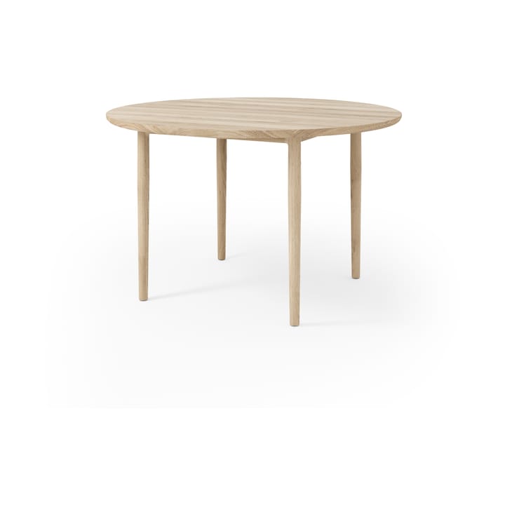 Arv dining table Ø120 cm - White oiled oak - Brdr. Krüger