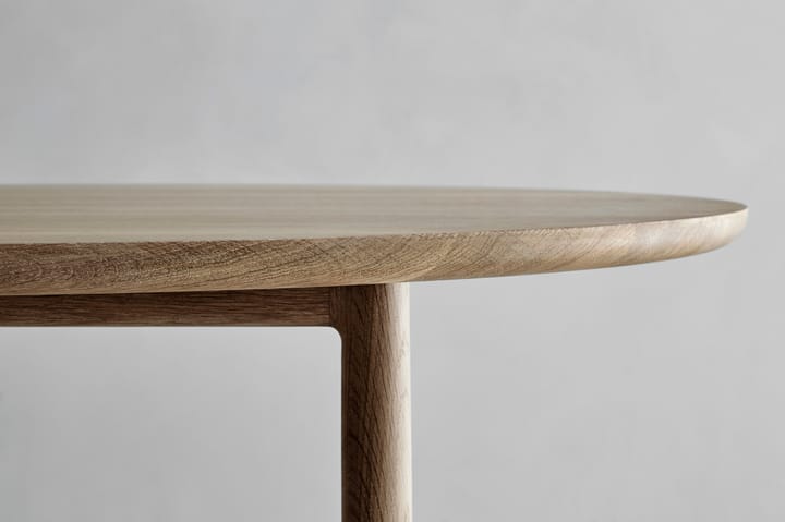Arv dining table Ø120 cm - White oiled oak - Brdr. Krüger