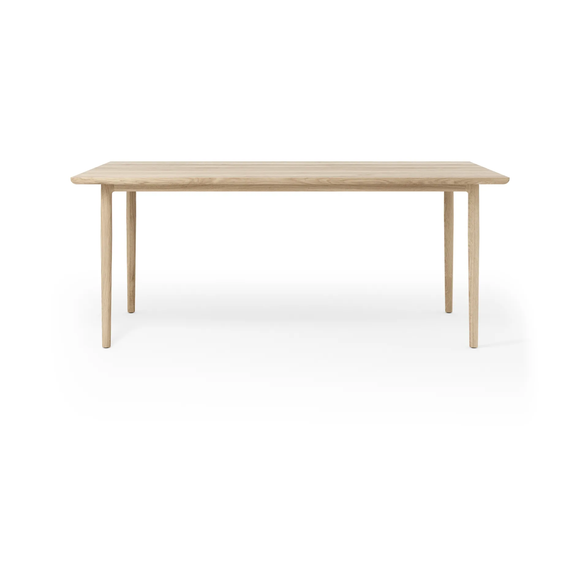 Arv dining table 90x180 cm, White oiled oak Brdr. Krüger