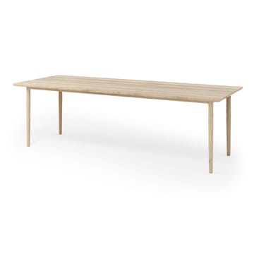 Arv dining table 90x240 cm - White oiled oak - Brdr. Krüger