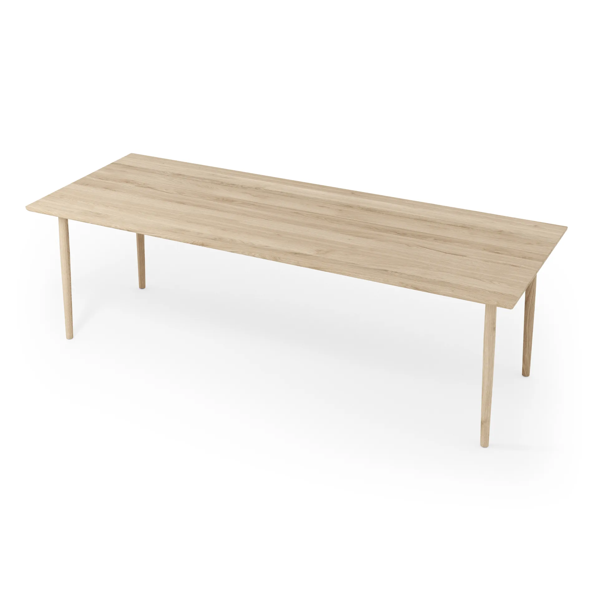 Arv dining table 90x240 cm, White oiled oak Brdr. Krüger