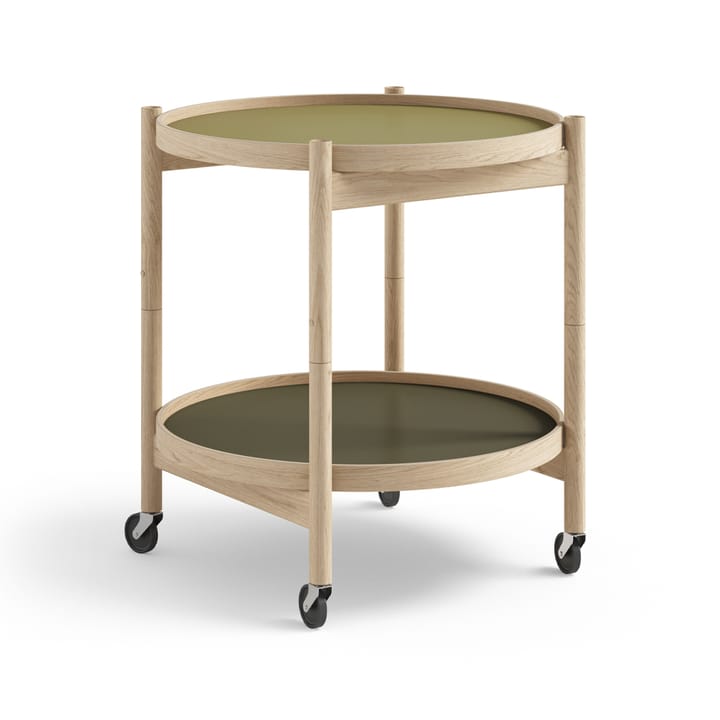 Bølling Tray Table model 50 - Leaf, untreated oak stand - Brdr. Krüger