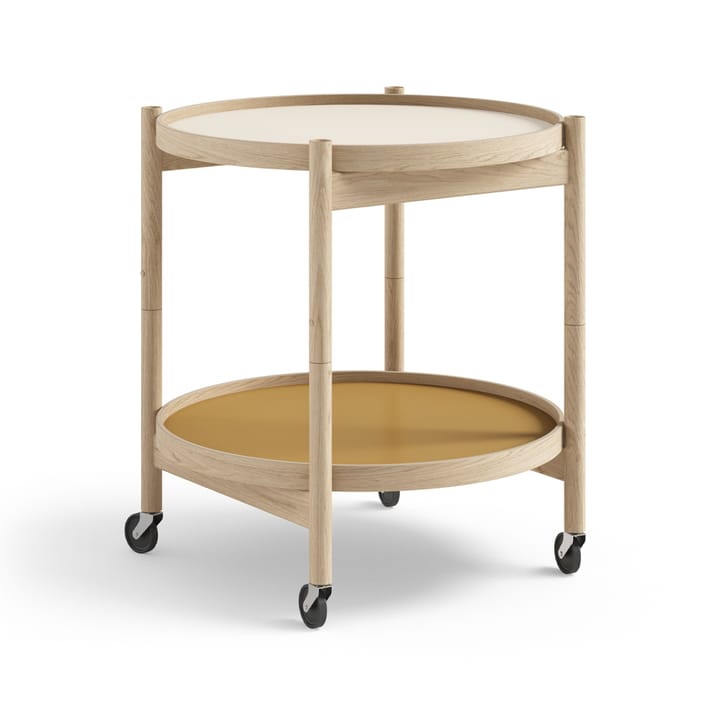 Bølling Tray Table model 50 - Sunny, untreated oak stand - Brdr. Krüger