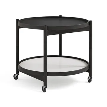 Bølling Tray Table model 60 - Base, black lacquered oak stand - Brdr. Krüger