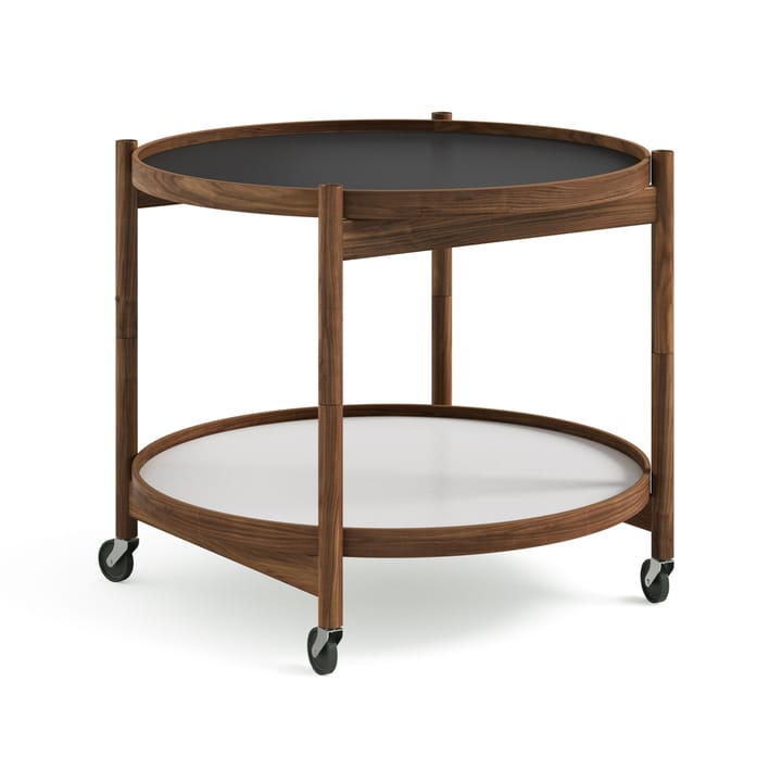 Bølling Tray Table model 60  - Base, oiled walnut stand - Brdr. Krüger