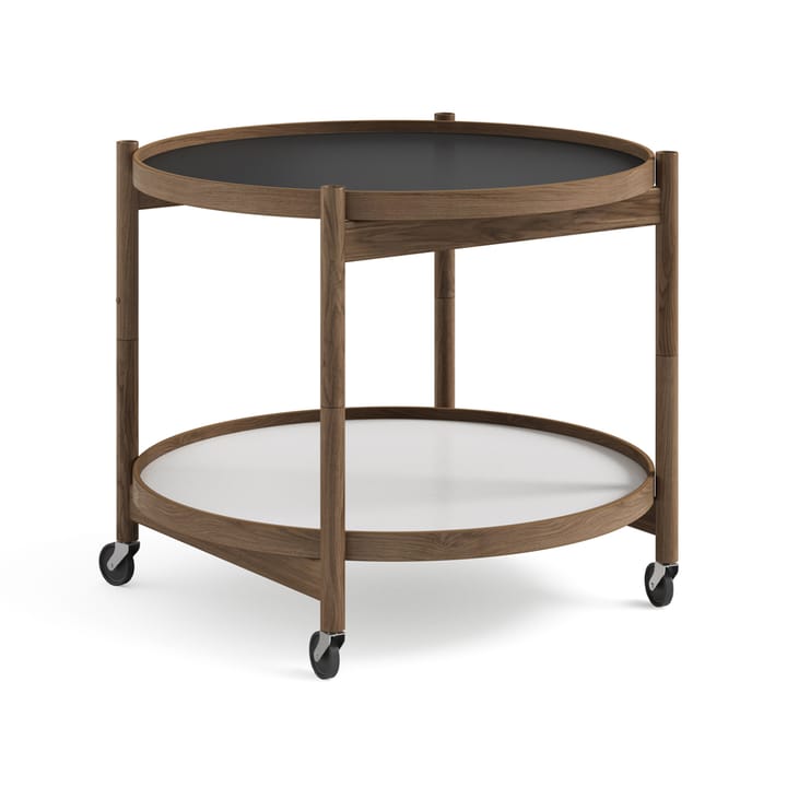 Bølling Tray Table model 60  - Base, smoke oiled oak stand - Brdr. Krüger