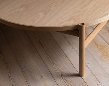 HB coffee table Ø100 cm - Oiled oak - Brdr. Krüger