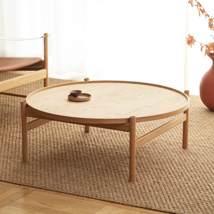 HB coffee table Ø100 cm - Oiled oak - Brdr. Krüger