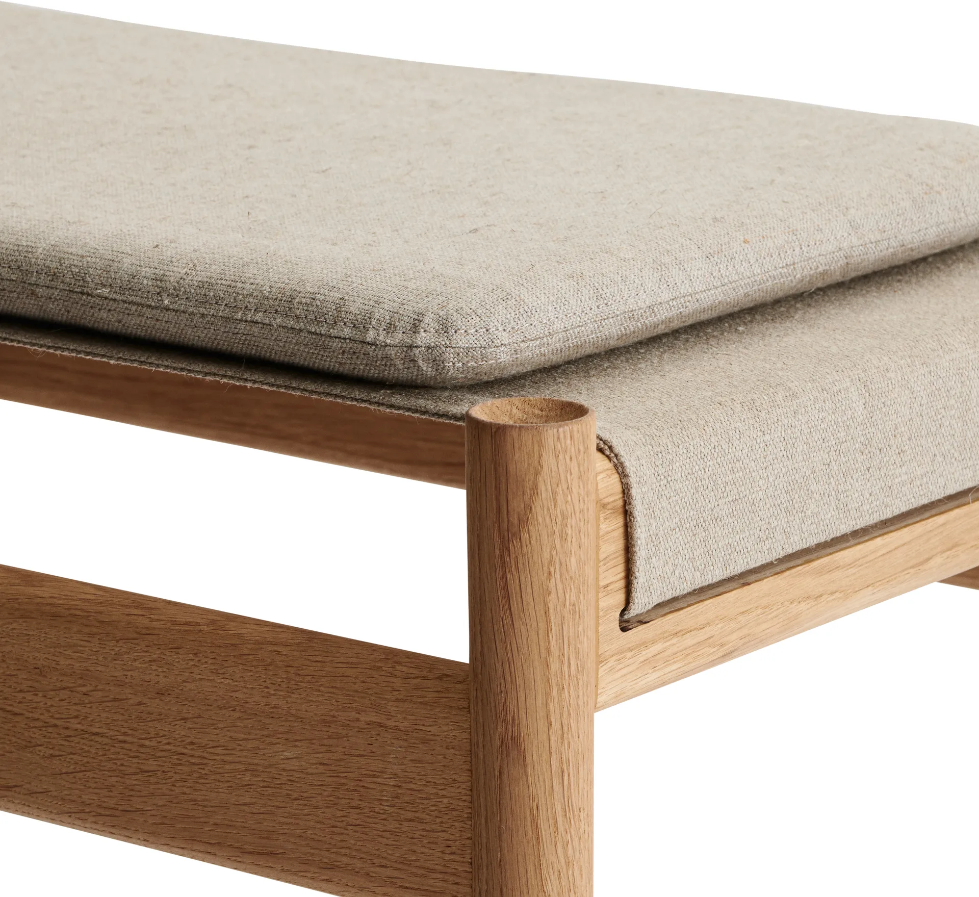 HB cushion 35x60 cm, Canvase nature Brdr. Krüger