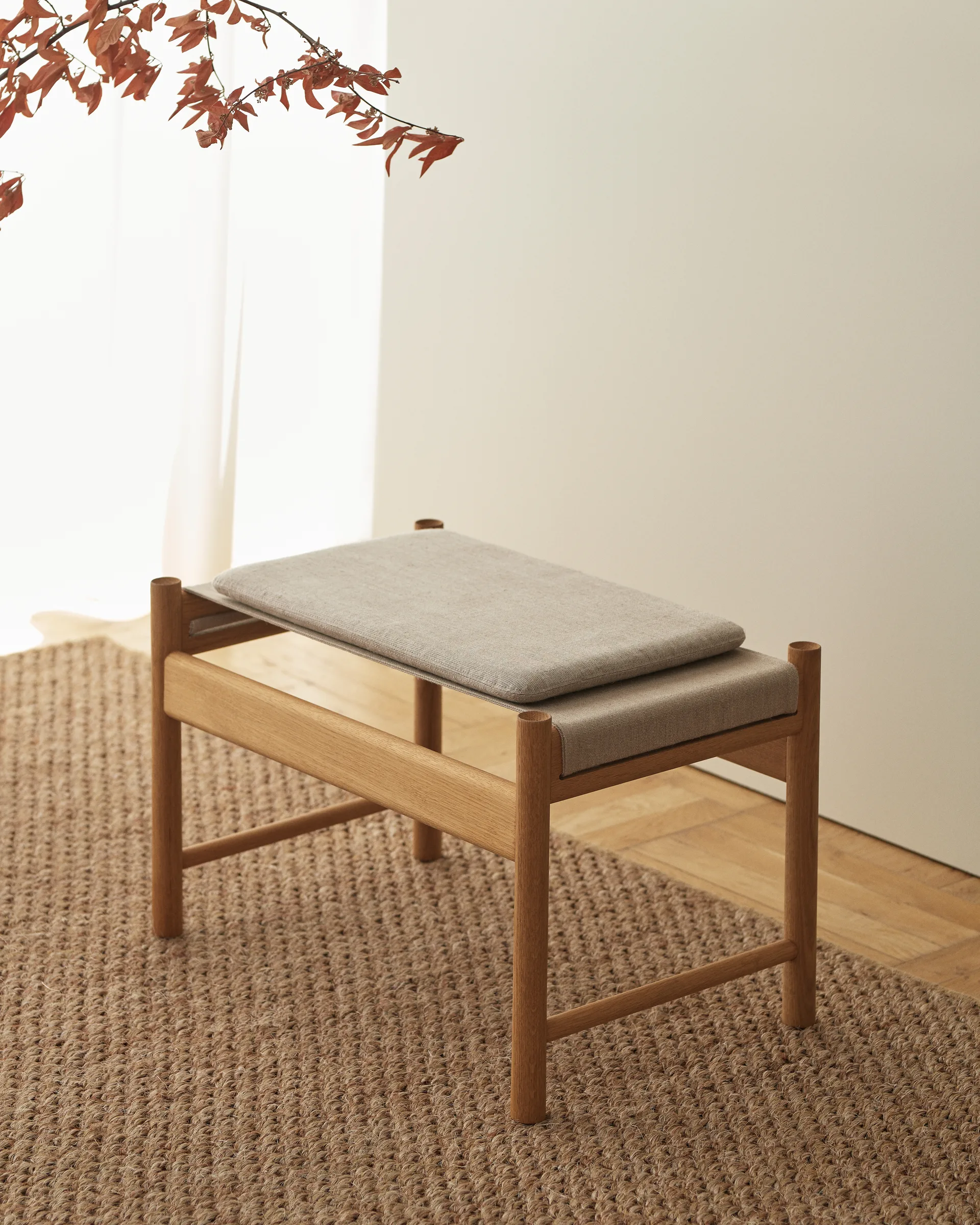 HB cushion 35x60 cm, Canvase nature Brdr. Krüger