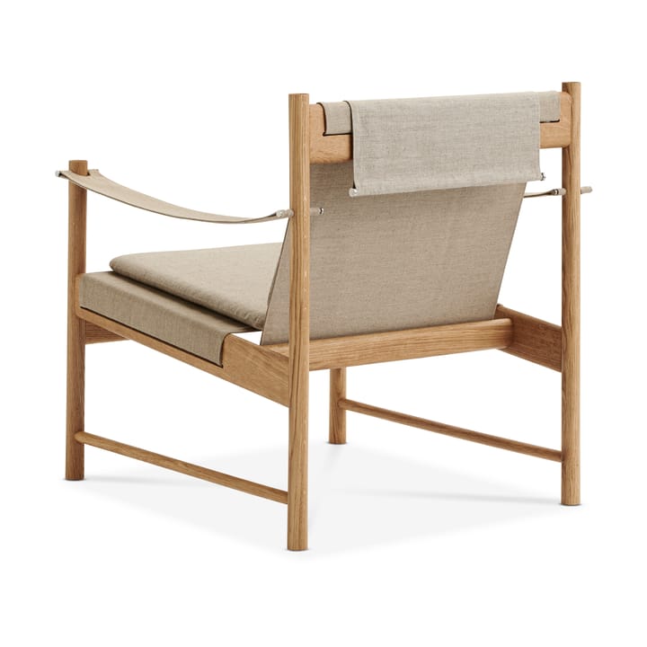 HB lounge chair - Oiled oak-canvase nature - Brdr. Krüger