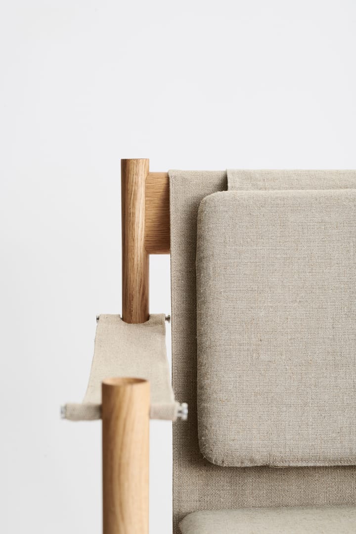 HB lounge chair, Oiled oak-canvase nature Brdr. Krüger