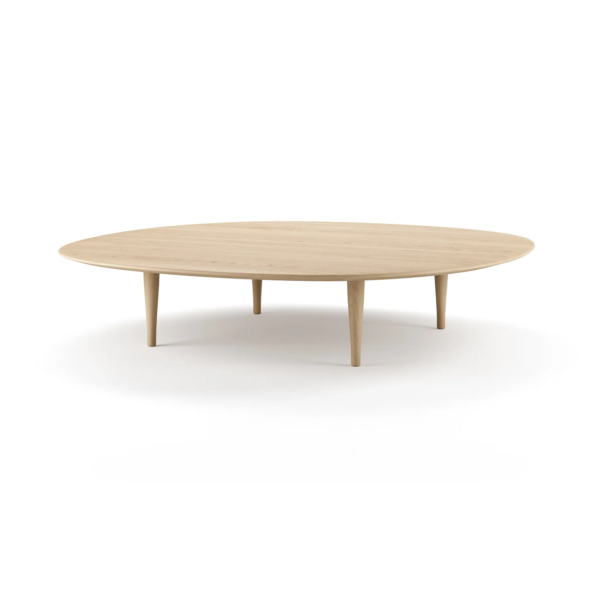Jari coffee table Ø118 cm, Oiled oak Brdr. Krüger