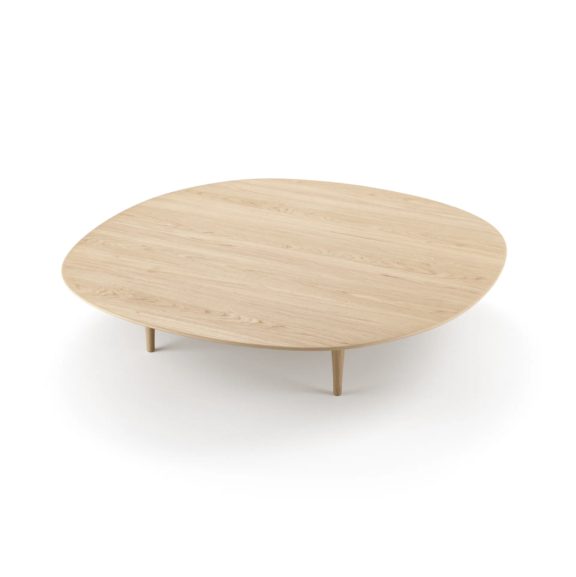 Jari coffee table Ø118 cm, Oiled oak Brdr. Krüger