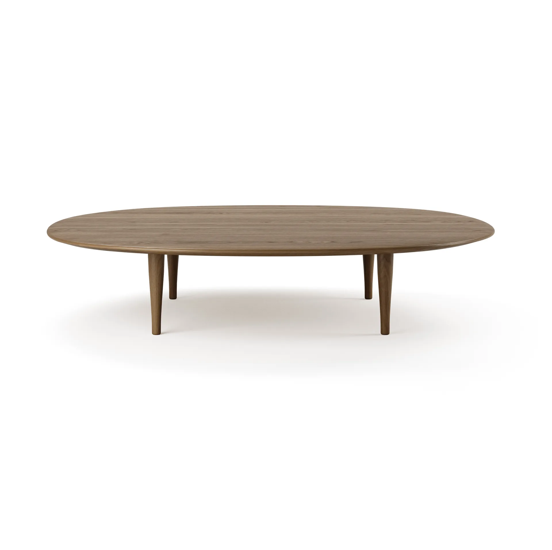 Jari coffee table Ø118 cm, Smoke oiled oak Brdr. Krüger